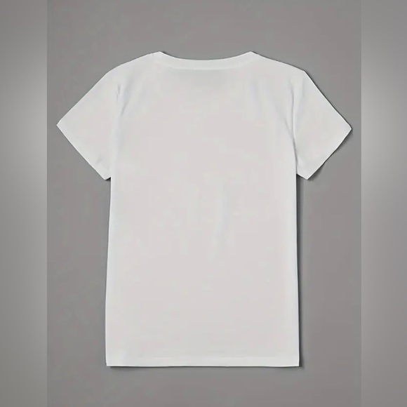 NEW Cartoon Dog Print Crew Neck T-Shirt, Casual Short Sleeve Top - Picture 4 of 7